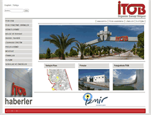 Tablet Screenshot of itob.org.tr